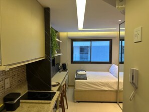 Apartamento básico | 1 quarto, Wi-Fi de cortesia