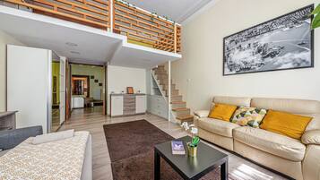 Apartment, 3 Bedrooms | Living area