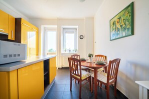 Apartment, 3 Bedrooms | Dining room - Aurelia Suite – Spacious W/ Ac & Danube View (Budapest)