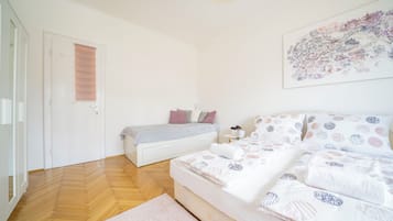 Leilighet, 3 soverom | Skrivebord og wi-fi (inkludert)