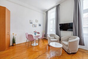 Appartamento, 1 camera da letto | Area soggiorno