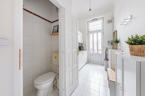 Apartamento, 1 quarto | Banheiro | Toalhas de banho 