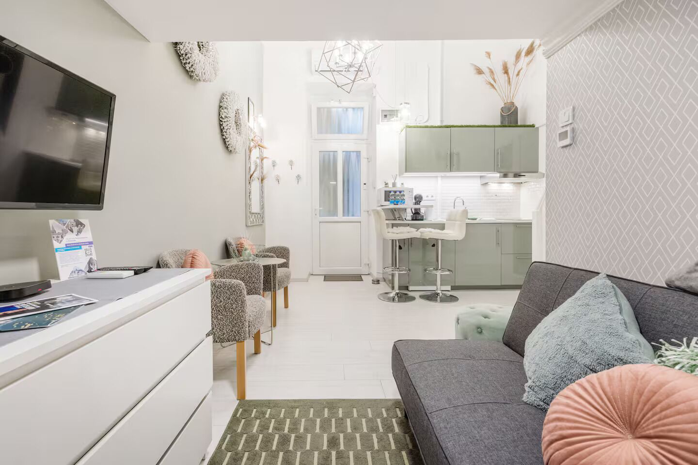 Leilighet, 1 soverom | Oppholdsområde