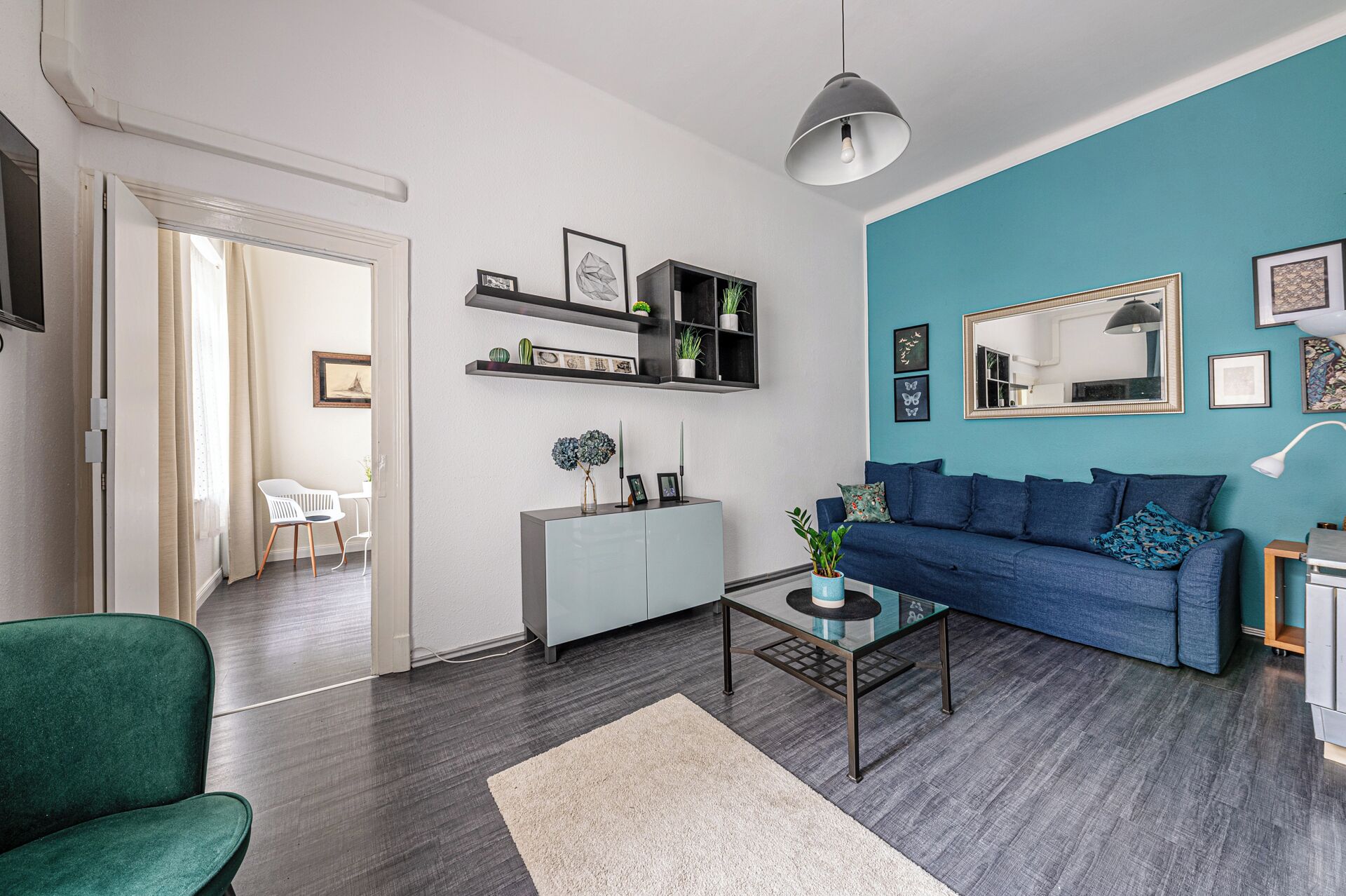 Leilighet, 1 soverom | Oppholdsområde