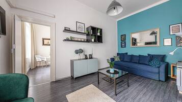 Leilighet, 1 soverom | Oppholdsområde