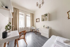 Apartment, 1 Bedroom | Living area - Chain Bridge (Budapest)