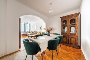 Apartment, 2 Bedrooms | Dining room - The Palazzo Danube- Buda Prime Location W. Balcony (Budapest)