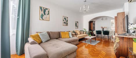 Huoneisto, 2 makuuhuonetta | Oleskelualue