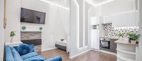 아파트, 침실 2개 | 거실 공간