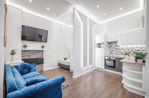 Apartment, 2 Bedrooms | Living area - Quiet Downtown Haven— 2Br | A/C | Free Parking (Budapest)