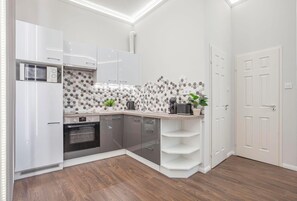 Apartment, 2 Bedrooms | Private kitchen - Quiet Downtown Haven— 2Br | A/C | Free Parking (Budapest)