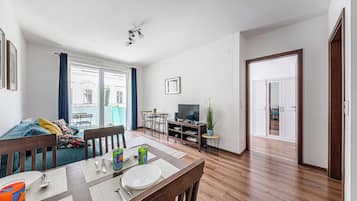 Apartamento, 1 habitación | Zona de estar