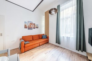 Living area - Secret Charming Studio (Budapest)