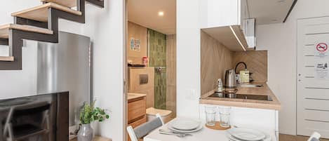 Apartment, 1 Bedroom | Private kitchen