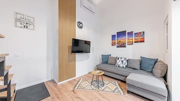 Appartement, 1 chambre | Aire de séjour