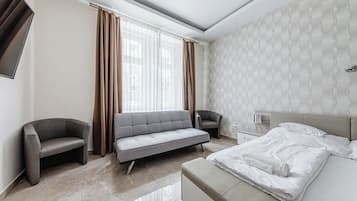 Apartment, 2 Bedrooms | Living area