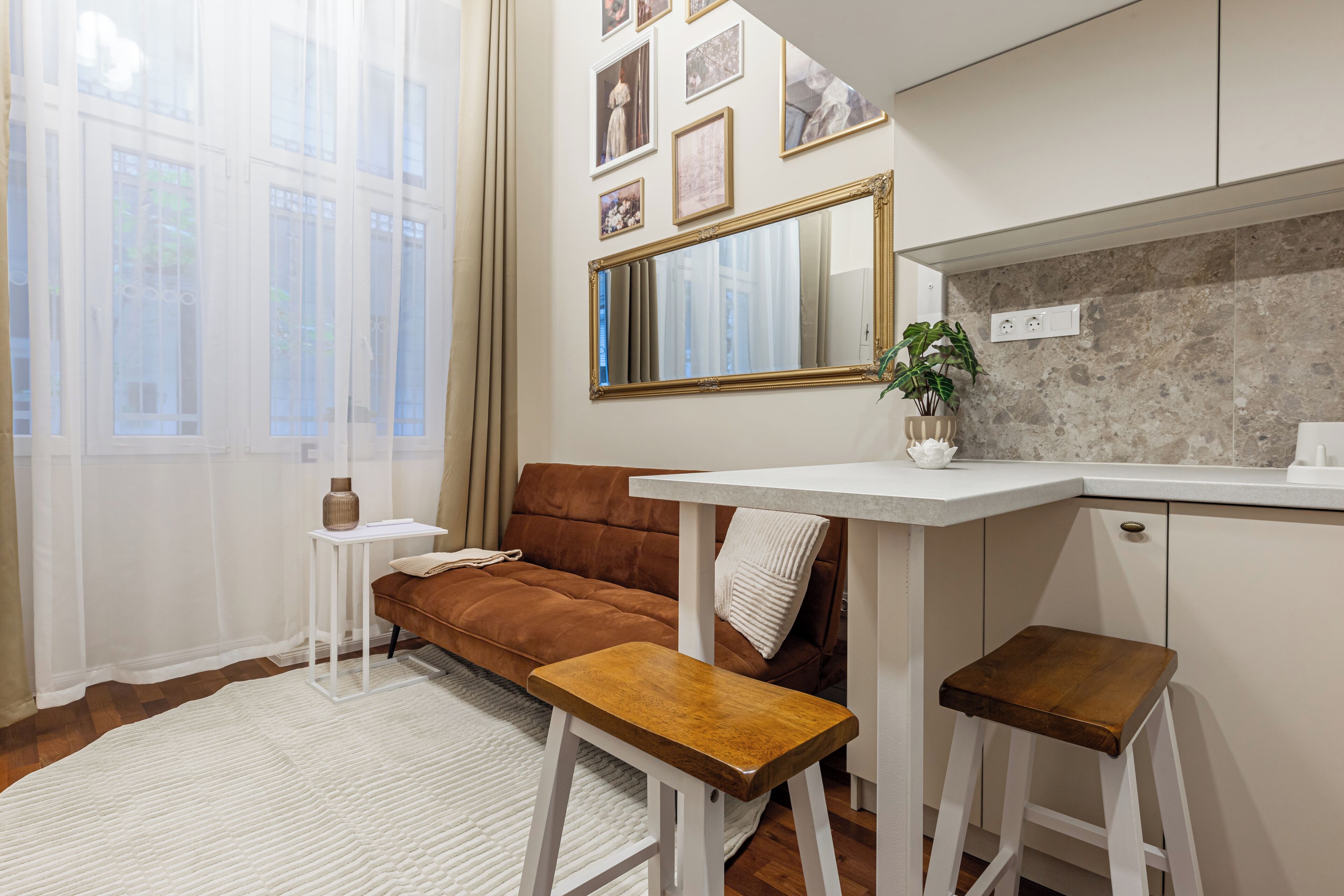 Appartement, 1 chambre | Coin séjour | Télévision à écran plat