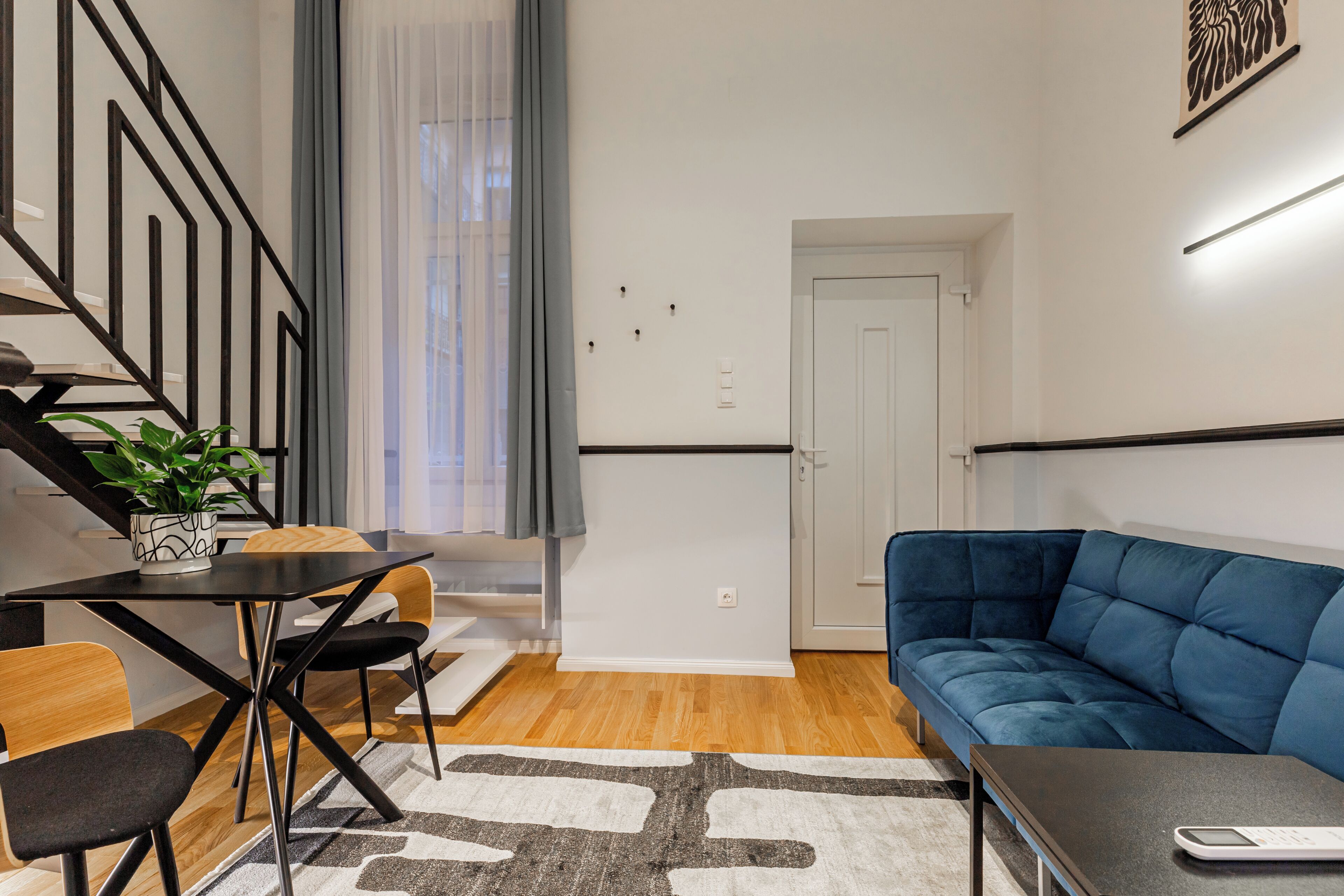 Căn hộ, 1 phòng ngủ | Khu phòng khách