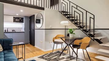 Apartemen, 1 kamar tidur | Area keluarga | TV layar datar
