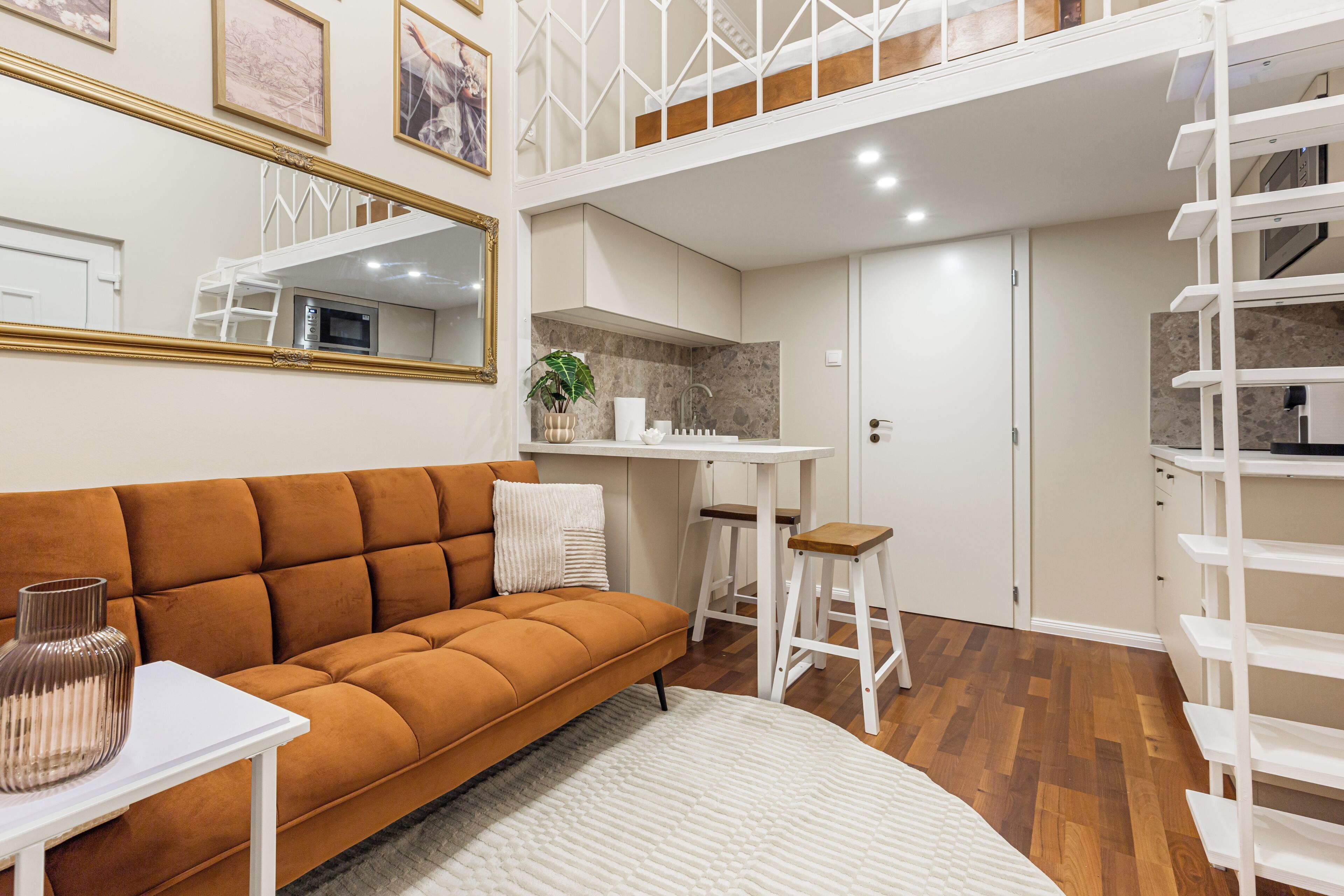 Apartamento, 1 habitación | Zona de estar