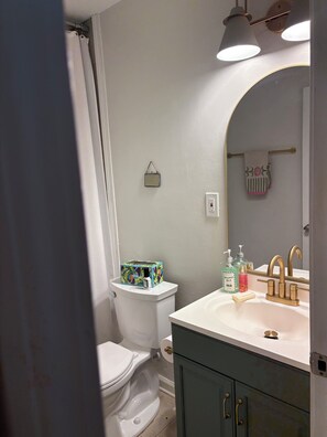 Hair dryer, towels, soap, toilet paper - Tranquil 2-bedroom bungalow with AC in charming Smyrna (Smyrna)