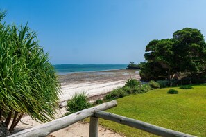 Vue sur la plage/l’océan