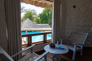 Tree House Romantique, vue plage