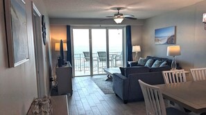 Smart TV - Newer 3-bedroom, 2-bath beachfront condo in Daytona Beach Shores. (Daytona Beach)