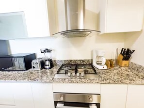 Private kitchen - Seashore Waves -V5-4C- 2 bed, 2 bath (Punta Chame)