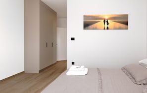 4 bedrooms, in-room safe, iron/ironing board, travel cot
