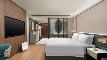 Room, 1 King Bed, City View | Premium bedding, free minibar, blackout drapes, free cribs/infant beds