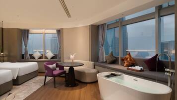 Deluxe Room, 2 Twin Beds | Premium bedding, free minibar, blackout drapes, free cribs/infant beds