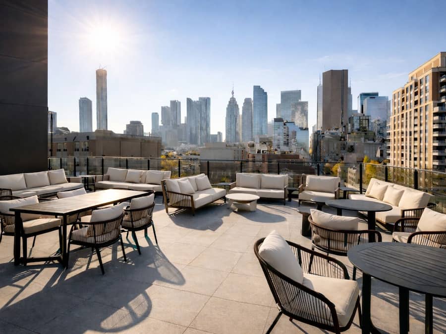 Terraza en la azotea