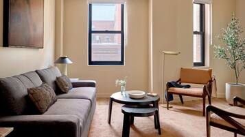 Standard-Apartment, 2 Schlafzimmer | Wohnbereich