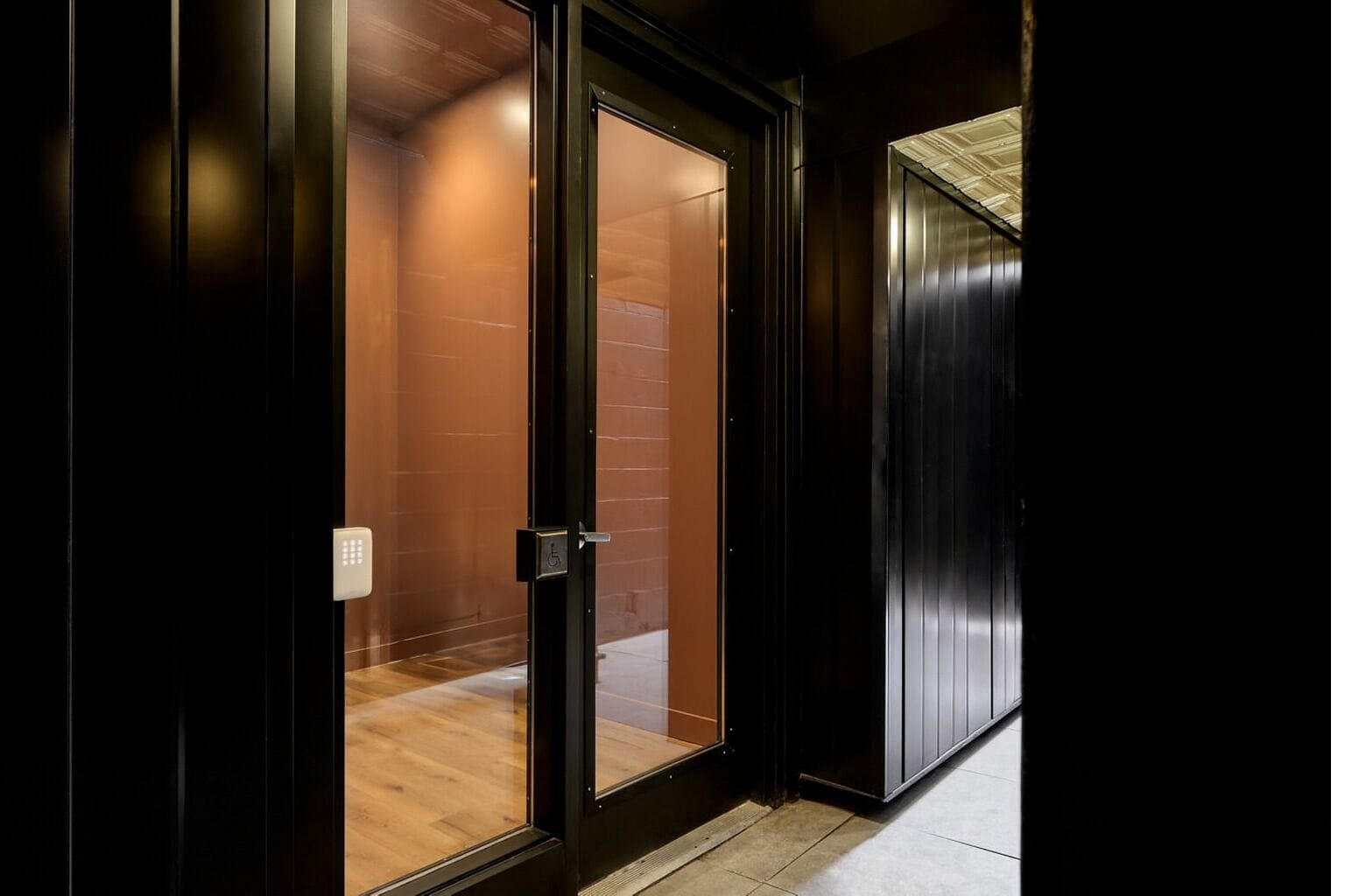 Fassade der Unterkunft