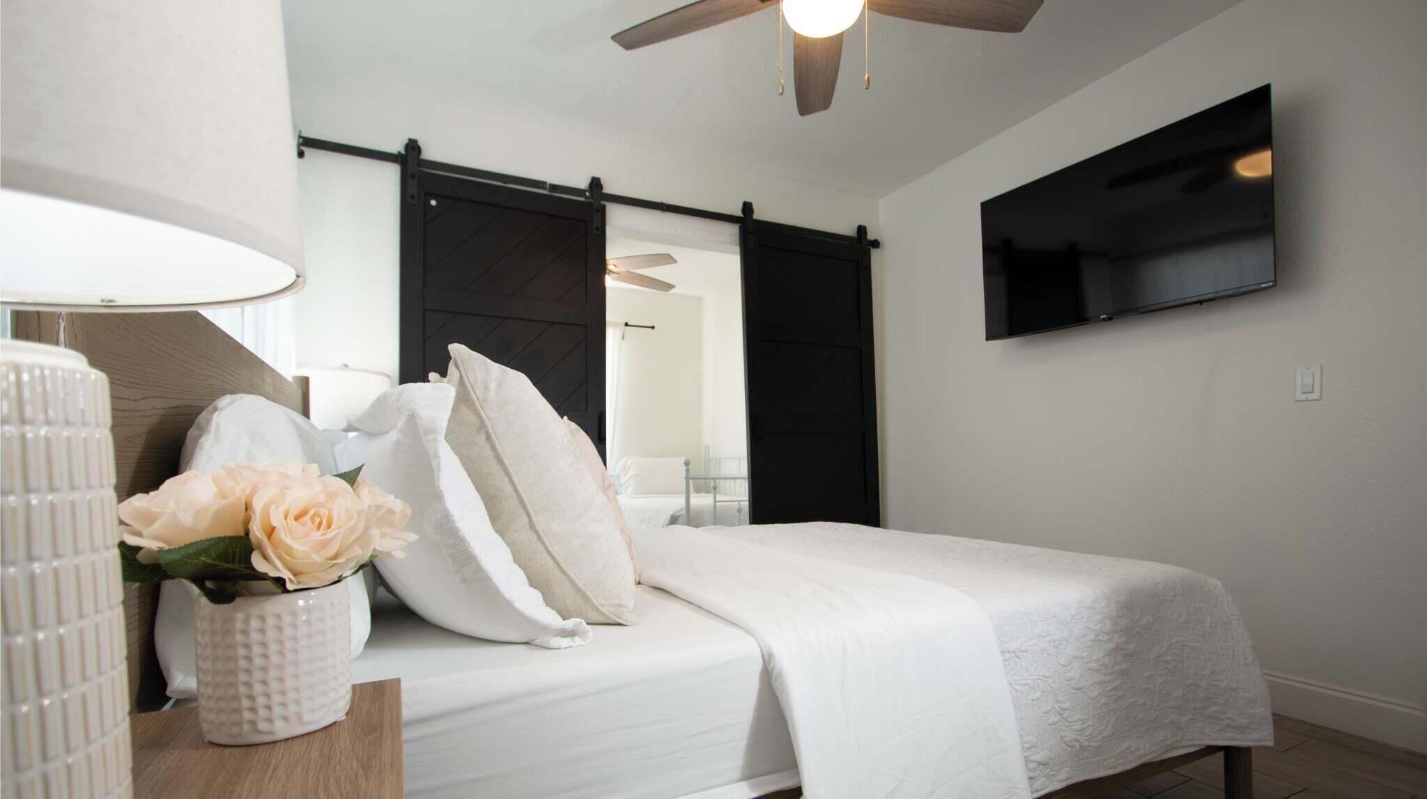 10 bedrooms, iron/ironing board, travel crib, WiFi