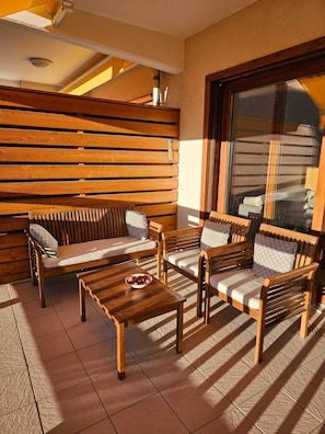 Terrace/patio - 51 m2 apartment with south-facing terrace and breathtaking views, in the heart of Briançon (Briançon)
