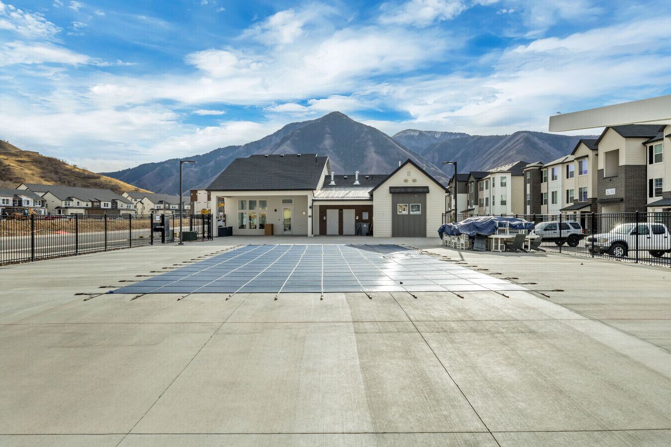 Enceinte de l’hébergement