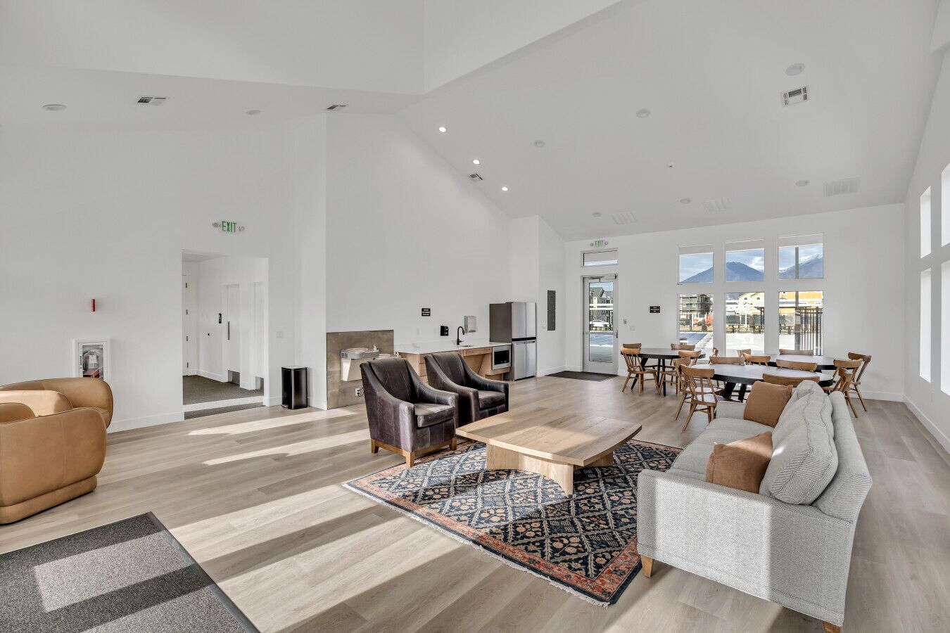 Televisión, videoteca y monitor de computadora 