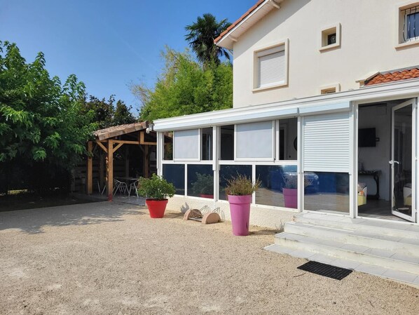 Jardin.Gîte.T4.Maison.Venitia.Aussonne.Toulouse