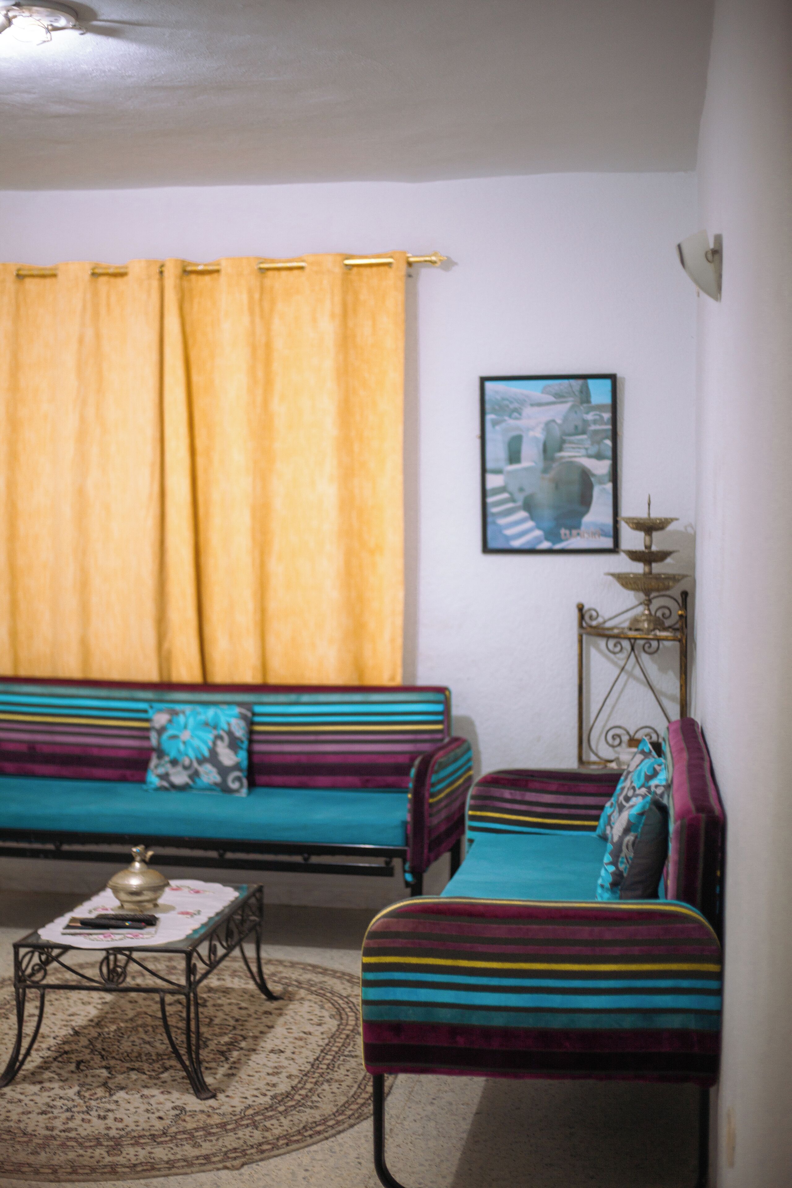 Apartment, 2 Bedrooms, Balcony, City View | Living area