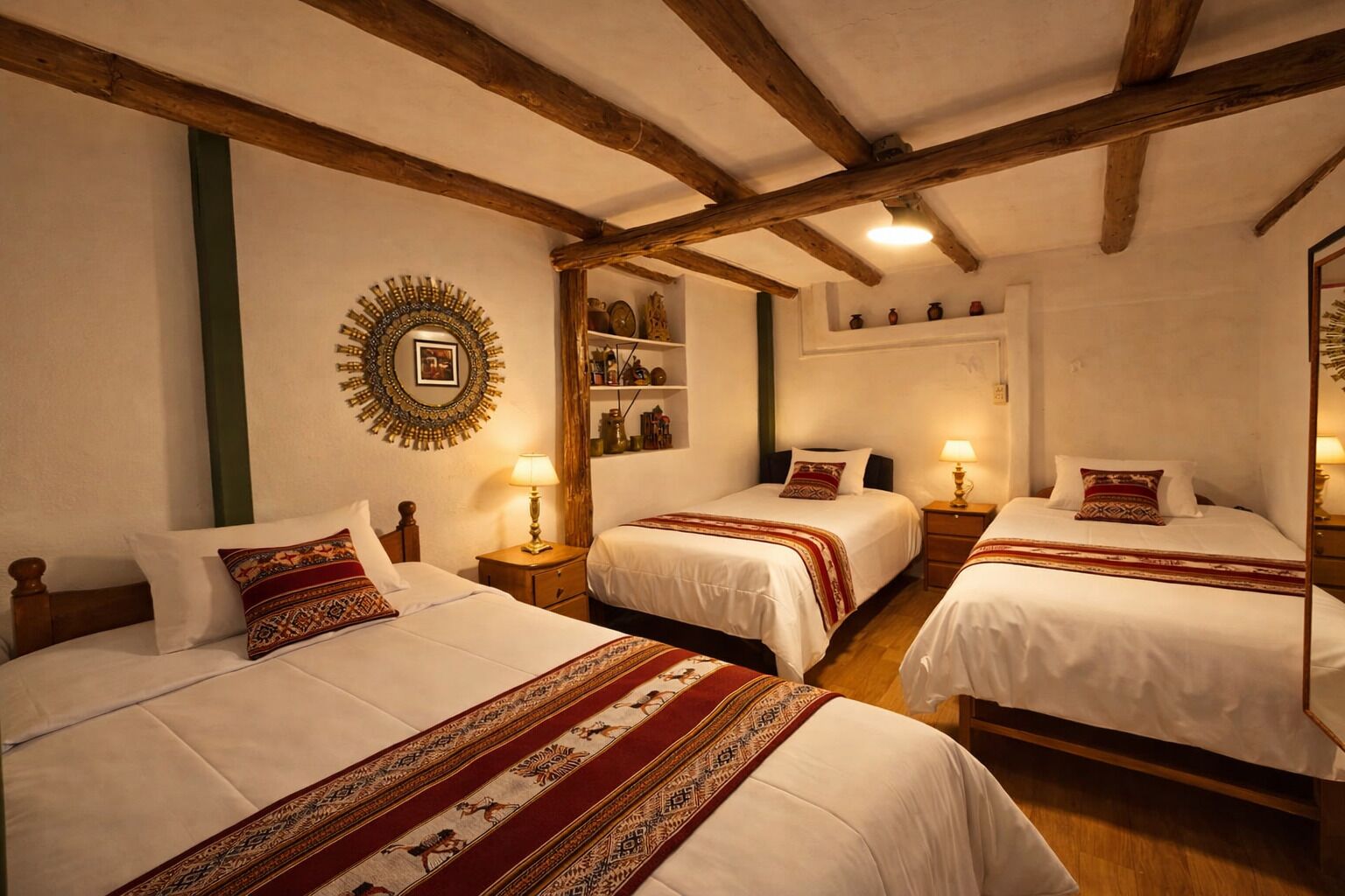 Tabla de planchar con plancha, wifi y ropa de cama 