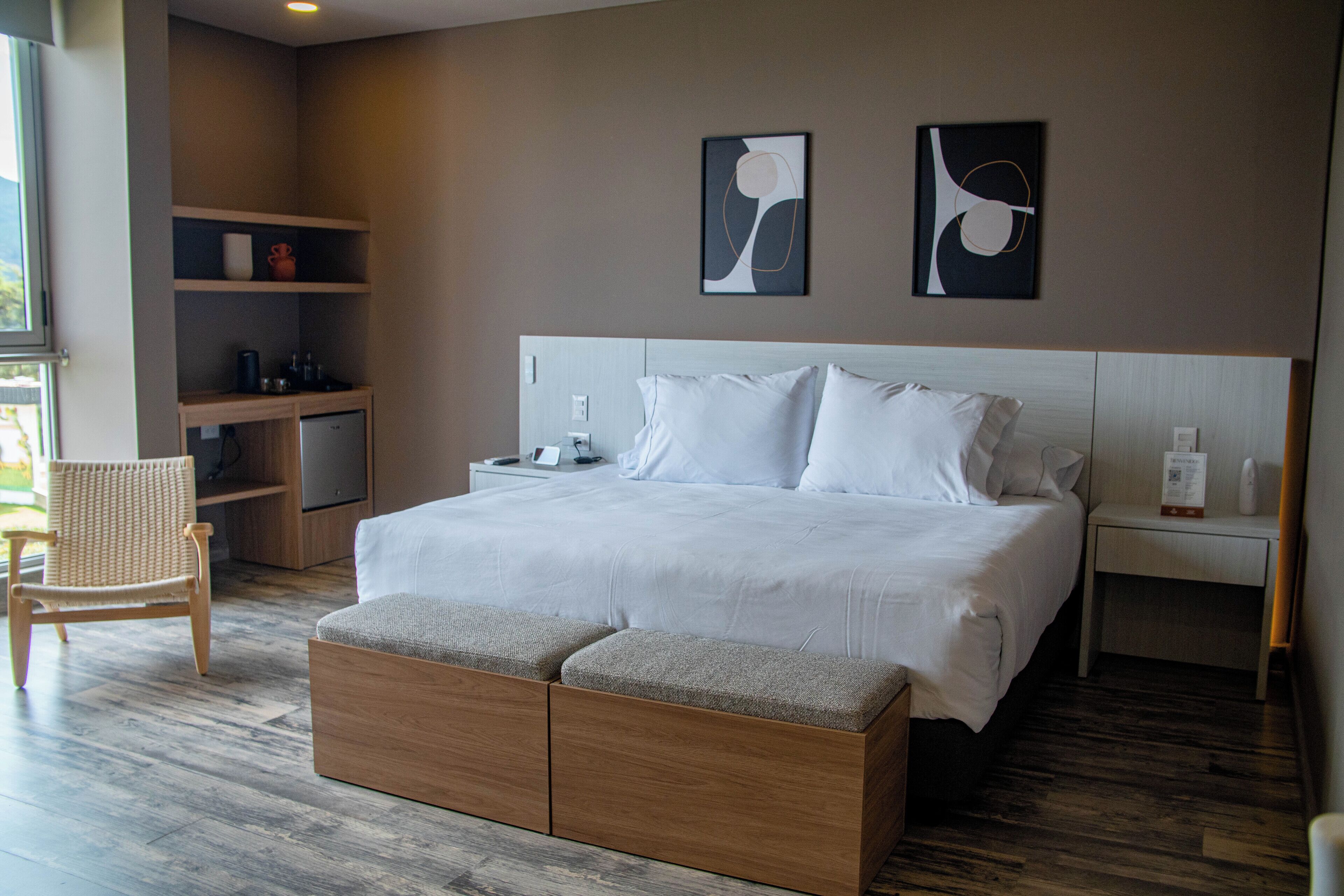 Minibar, desk, free WiFi, bed sheets