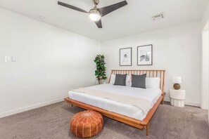 4 bedrooms, iron/ironing board, travel crib, free WiFi