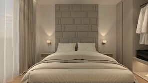 Dobbeltrom – classic, balkong, strandutsikt | Skrivebord og wi-fi (inkludert)