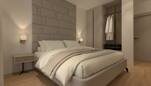 Dobbeltrom – classic, balkong, strandutsikt | Skrivebord og wi-fi (inkludert)