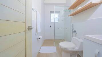 Shower, hair dryer