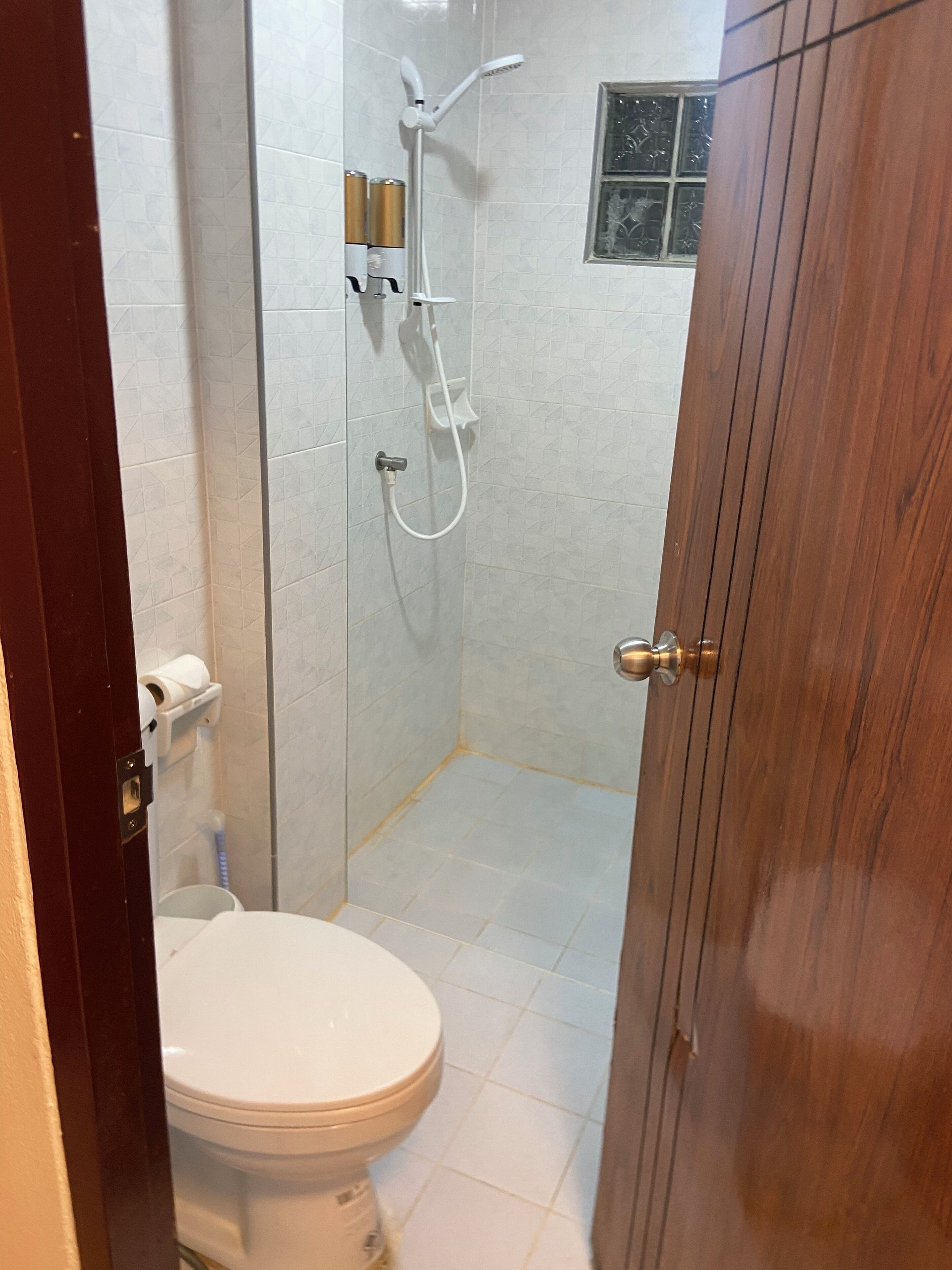 Dusche, Haartrockner, Bidet, Handtücher