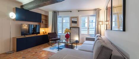 Televisio, työhuone