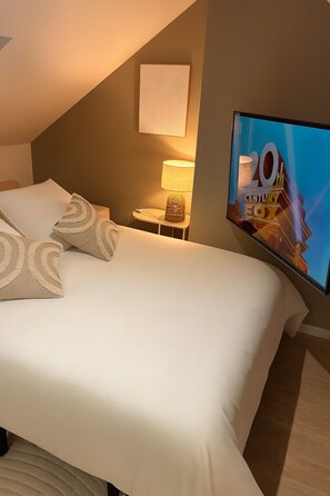 1 chambre, fer et planche à repasser, Wi-Fi, draps fournis